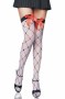 Black-and-Red-Cross-Grid-Socks-LC79124